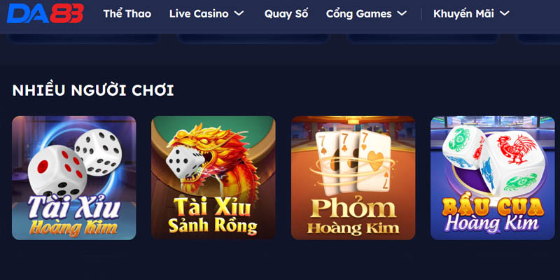 DA88 - Điểm đến hàng đầu cho cược thủ yêu thích bóng đá, lô đề, casino, game bài… 