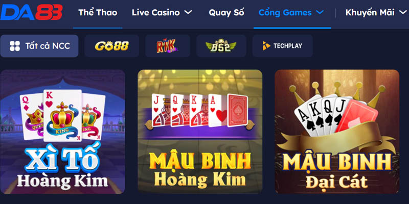 Bet thủ yêu thích game bài có thể nhận tiền hoàn trả ngay cả khi thua cược 